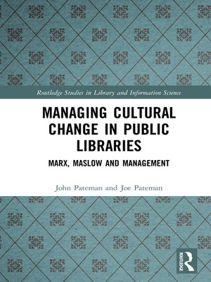 cover image of Managing Cultural Change in Public Libraries